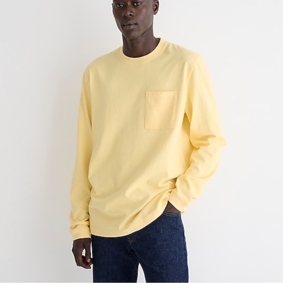 NWT J. Crew Relaxed Long Sleeve Premium Shirt Size Small Men's BS240 J.Crew - Picture 1 of 6